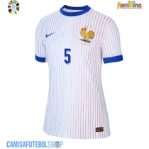 Camisa de time de futebol França Jules Kounde #5 Replicas 2º Equipamento Feminina Europeu 2024 Manga Curta